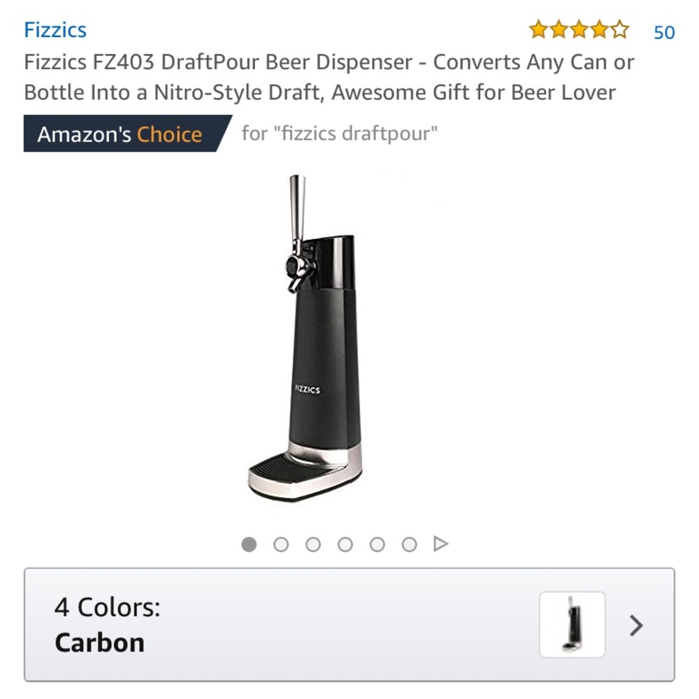 Fizzics Beer dispenser